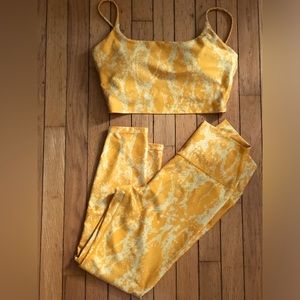 Carbon 38 Printed SET in Kumquat Yellow